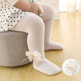 Little Girls' Leggings, Lace Cotton Ultra-thin Pantyhose