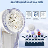 Lint Remover Fabric Shaver, Portable Electric Degreaser, Stainless Steel Blades for Curtains, Leggings