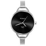 Women's Mesh Strap Watch with a Large Dial
