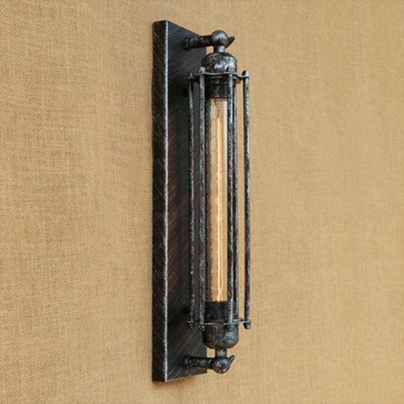 Industrial Style Retro Flute, American Iron Craft Wall Lamp