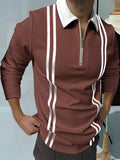 New Cross-border Long-sleeves Men's T-shirt