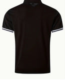 Solid Color Classic Button Stitching, Short Sleeve Men's Tee