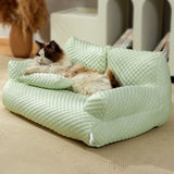 Four Seasons Universal Removable and Washable, Kennel Waterproof Breathable Ice Silk Pet Sofa