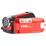 Vlog Expert, 1080P Full HD 16 Million Pixels DV Camcorder, 16X Night Shoot Digital Zoom Video Camera Screen