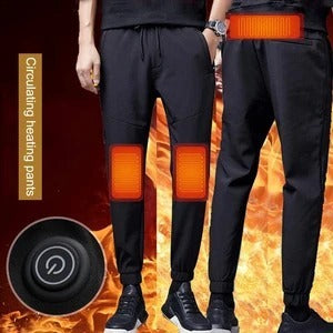 USB Warm Heated Pants or Trousers, Constant Temperature to Keep Legs Warm