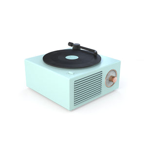 Wireless Mini Portable Retro Phonograph, Bluetooth Speaker