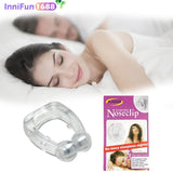 Silicone Magnetic Anti Snore, Stop Snoring Nose Clip, Sleep Tray, Sleeping Aid Apnea Guard Night Device