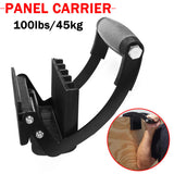 Metal Wood Panel Handle, Portable Quick Clip, Panel Gripper or Carrier