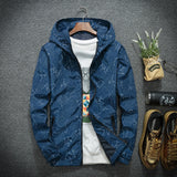 Plus-size Men's or Students' Hooded Jacket