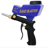 Portable Gravity Sandblasting Gun Pneumatic Set, Small Rust Sandblasting Machine