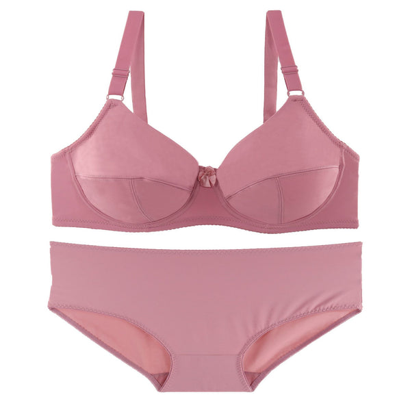 Glossy Plus Size, Bra Underwear Set