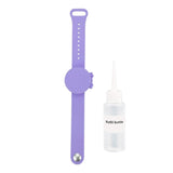 Outdooor Silicone Wristband, Hand Sanitizer Disinfectant Bracelet