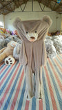 Giant Teddy Bear Plush Doll, Huge Soft Toys with Leather Shell