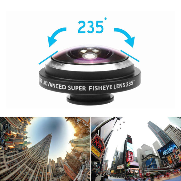 Universal 235 Degree, Super Fish Eye, Mobile Phone Camera Lenses