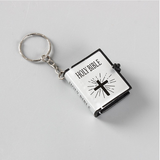 Mini Holy Bible Keychain, Religious Christian Jesus Cross Key Chain, Women's Prayers God Bless Gift Souvenirs Keyring