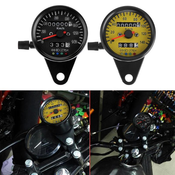 Tianjun CG125 Kmometer Retro Motorcycle Modified Dual Odometer 140kmh