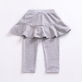 Girls' Fake Two-piece Legging Skirt, Children's Clothing