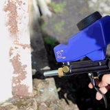 Portable Gravity Sandblasting Gun Pneumatic Set, Small Rust Sandblasting Machine