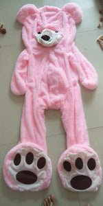 Giant Teddy Bear Plush Doll, Huge Soft Toys with Leather Shell