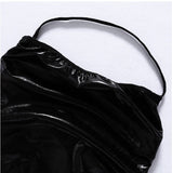 Women's Patent Leather Skirt