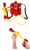 Children's Fire-fighting Plastic Toy, Pull-out High-pressure Backpack Drifting, Creative Jet Water Gun