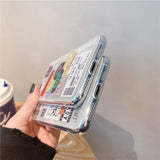 Transparent Barcode Mobile Phone Case