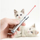 Direct Charging Stainless Steel Laser Torch, Funny Cat Light, Pet Toy