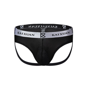 Comfortable Breathable, Triangle Low Waist, Men's Thongs