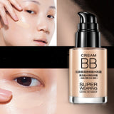 Clear and Sleek Hydrating Nude BB Cream, Moisturizing Makeup Concealer