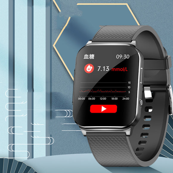 Real-time Dynamic, ECG, Blood Pressure, Body Temperature Smartwatch