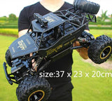 4WD RC Cars, Updated Version 2.4G Radio Control Toys, Buggy High Speed Off-road Truck