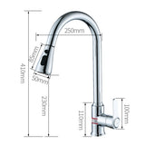 Multifunctional Kitchen Dual-purpose Pull-out Faucet