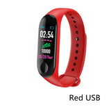 Heart Rate and Blood Pressure, Exercise Meter, Step Information, Push Smart Reminder Color Bracelet