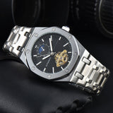 Men's Mechanical Automatic, Multifunctional Tourbillon Watch