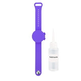 Outdooor Silicone Wristband, Hand Sanitizer Disinfectant Bracelet