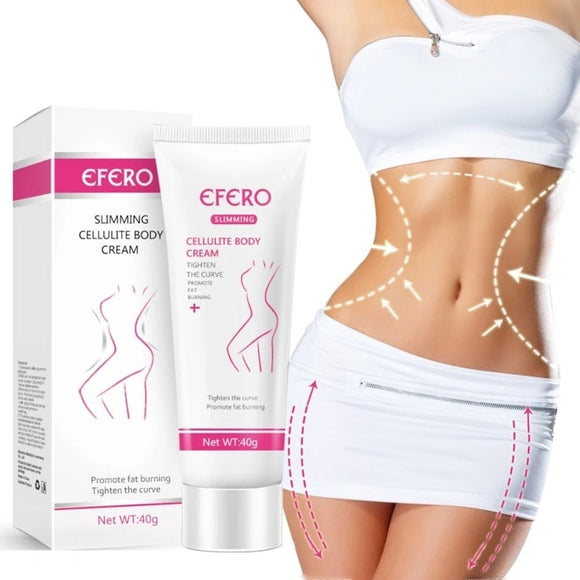 Efero Cellulite Massage Cream, Essential Oil