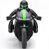 2.4GHz Mini RC Toy Motorcycle with Cool Light, High Speed Remote Control Motorbike Model, Drift Motor Toys for Kids