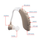 Rechargeable Hearing Aid Earphone, Sound Amplifier