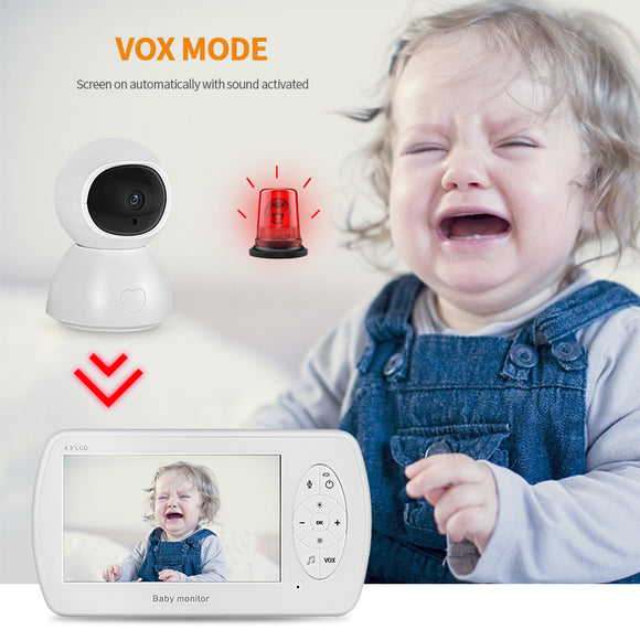 4.3 inches 1080P Baby Monitor