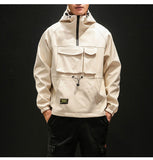 Add Fertilizer and Cashmere Multi-pocket Jacket for Men