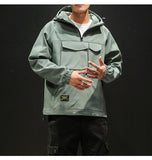 Add Fertilizer and Cashmere Multi-pocket Jacket for Men