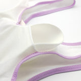 Pure Cotton Student Bra without Steel Ring