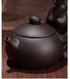 Purple Clay Teapot, Kung Fu Handle Pot