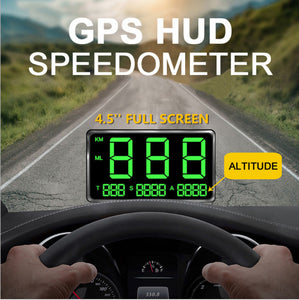 Car Head Up GPS Speedometer