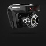 HD Car Camera DVR Recorder, Laser Speed Detector, G-sensor Video Dash Cam with Night Vision