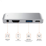 4 in 1 USB C to HDMI 3.5 PD Hub