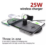 Four-in-one Multi-function Wireless Charger, Mobile Phone, Headset Charging Station