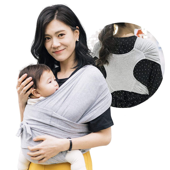 Universal Baby Carrier, Front Holding, Simple X-shaped, Polyester Grab Cloth