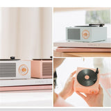 Retro Atomic Record Player, Bluetooth Audio Wireless Mini Douyin Net Red Small Speaker