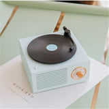 Retro Atomic Record Player, Bluetooth Audio Wireless Mini Douyin Net Red Small Speaker